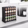 Escanver Organizador Porta 50 Capsulas Café K Cup Color Negro