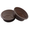 Mprofi MT® 2 x Cable Grommet Desk - Brown Plastic