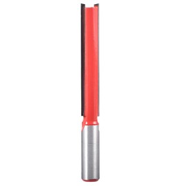 KATUR Long Straight Router Bit, Flush Trim Pattern Router Bit with 1/2 Inch Shank, Woodworking Milling Cutter (1/2" Shank, 1/2" Width, 3" Depth)