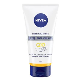 Crema Para Manos Humectante Nivea Q10 Antiarrugas 75 Ml