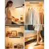 Ferswe Closet Lights Rechargeable, Battery Level Display, Dimmable Battery Powered