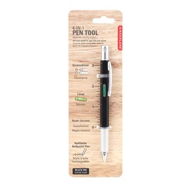 4-in-1 Pen Tool schwarz/silber
