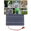 Nimomo Solar Panel 4.2W 18V Monocrystalline Silicon for Home Lighting,
