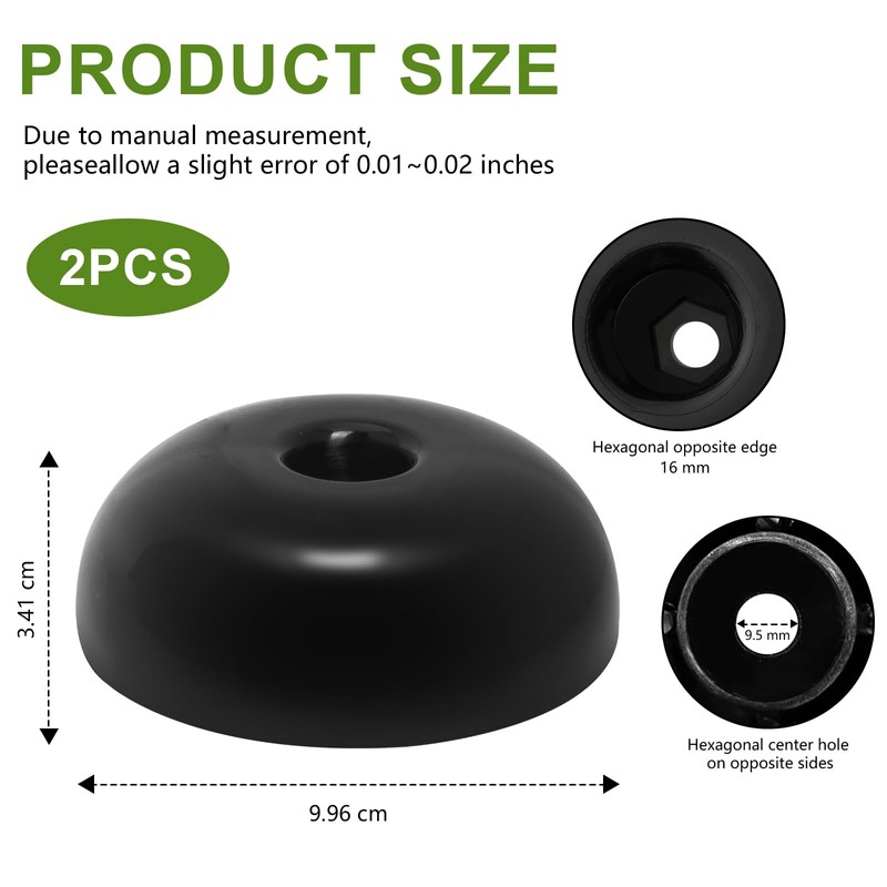 doufuhua 311011 String Trimmer Mow Ball, Nylon Mow Ball Head