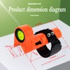Portable measuring instrument, special horizontal bubble for tower ruler, handheld