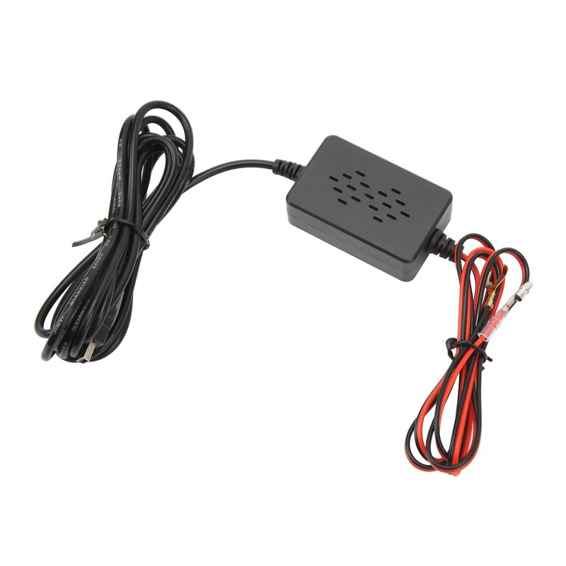 Dash Cam Hardwire Kit MINI USB Adapter High Security 12V‑30V