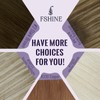 Fshine Clip-In Real Hair Extensions, 35 cm, 50 g, 3