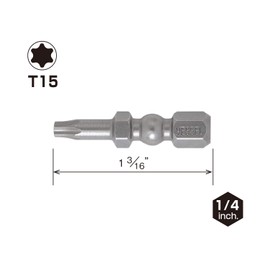 VESSEL Impact Ball Torsion Bits T15X30 2PC (Carded)