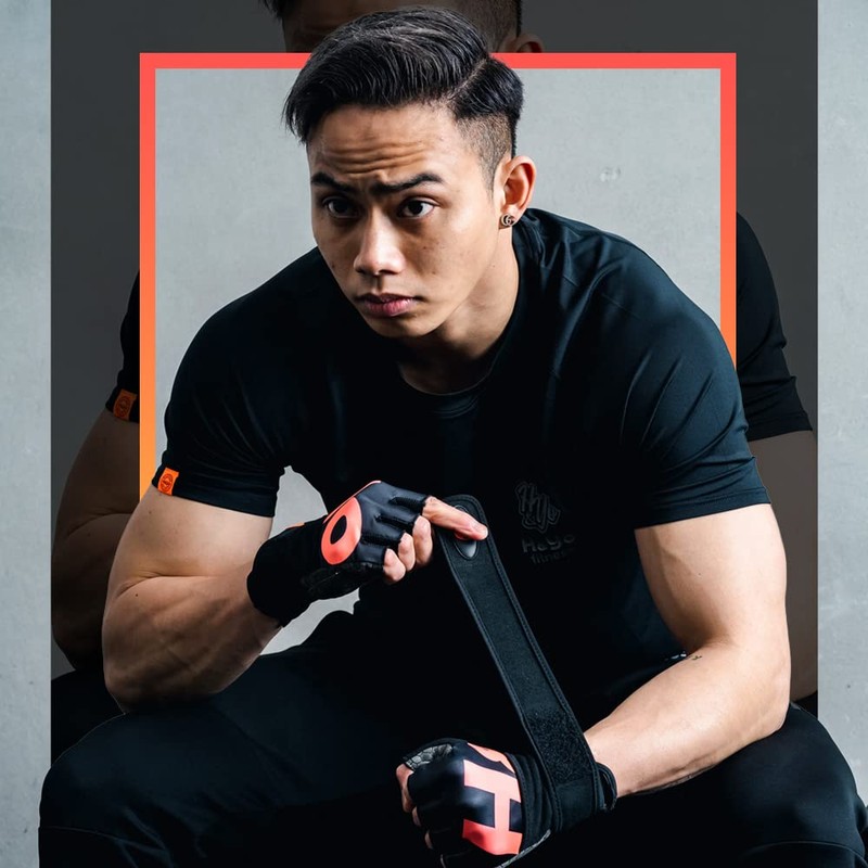 H&Yo Men's Training Gloves, Pull Ups, Muscle Training, Wrist Fixation