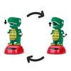 YGMONER Dinosaurs Waving Arms Car Dashboard Dancer Cartoon Style Solar