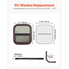 VEVOR Vertical RV Window, 14" W x 16" H Tinted