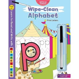 Wipe-Clean Alphabet: Print Letters