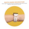 DOITOOL 1set Smartwatch Band Charm Decoration Stylish Strap for Watch