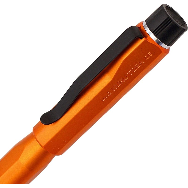 Mitsubishi Pencil Mechanical Pencil Kurutoga Dive 0.5mm Twilight Orange 301499000