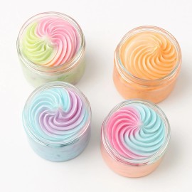 Real Blew Cosmetics Whipped Body Butter Bundle 4-Pack | Moisturizing | Gift Set | Gift For Women