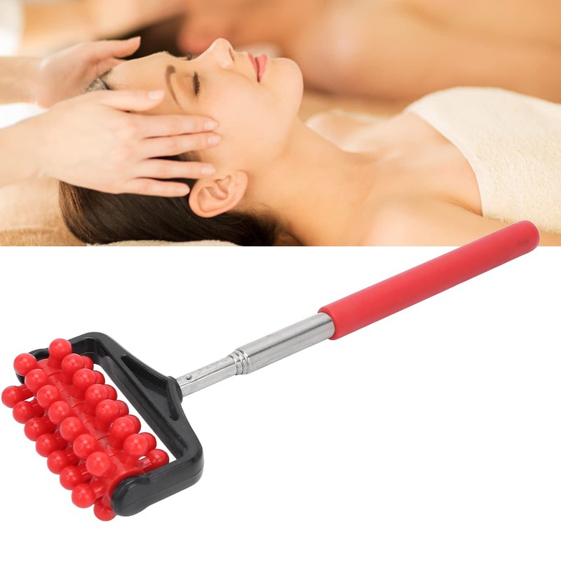 Brrnoo Back Scratcher, Telescopic Massager Back Muscle Roller Adjustable Back