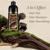 Champú para teñir el cabello 3 en 1 A diferencia