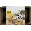 Securit Vintage Mini Wooden Box Table Caddy - 5.5" x