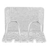 Water Ripple Toothbrush Holder Acrylic Punch Free Wall Mount Toothbrush