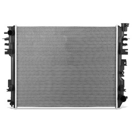 DNA MOTORING Front Fatctory OE Style Radiator Compatible With Ram 1500 Pickup 09-10 / Ram 1500 13-18 / Ram 1500 Classic 19-23/3.0L Diesel, 3.6L Flex, 3.6L Gas, 13295, OEM-RA-13295