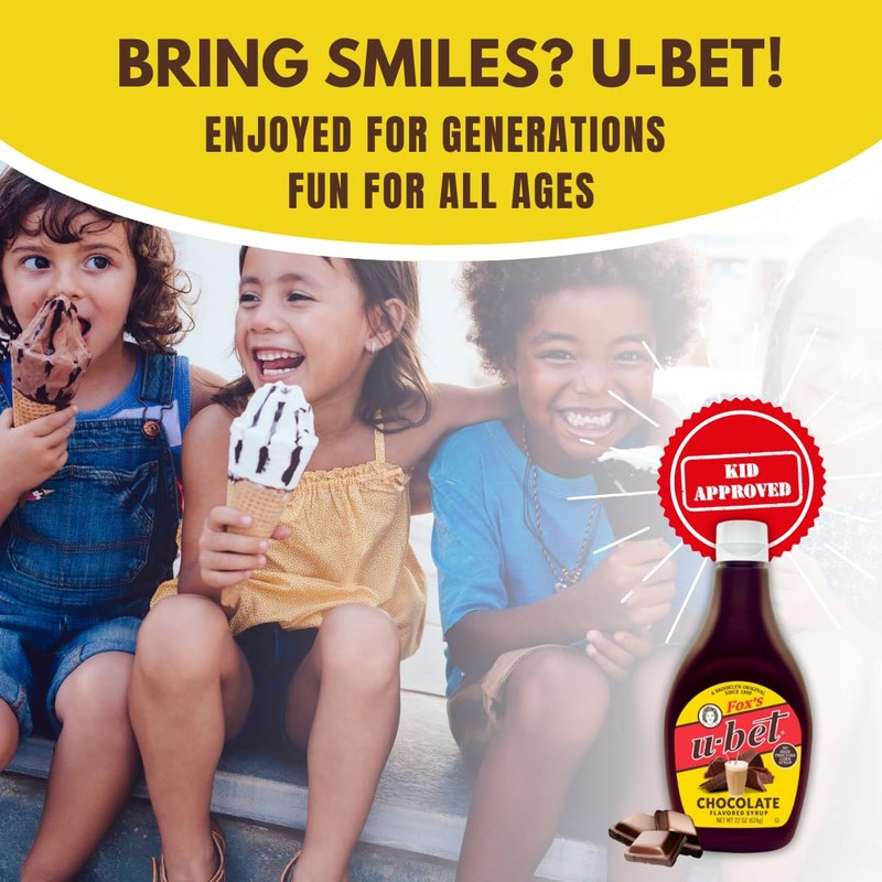 Fox's u-bet 22-Oz. Original Chocolate Syrup