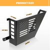 MAIKER Metal Front Door Storage Box, Door Side Insert Organizer