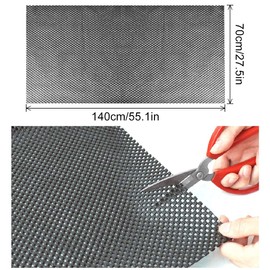 Non-Slip Mat for Carpet - Non-Slip Carpet Underlay 70 x 140 cm, Rug Gripper, Car Non-Slip Mat, Waterproof Non-Slip Mat for Shelf, Drawer, Car, Pallet, Carpet