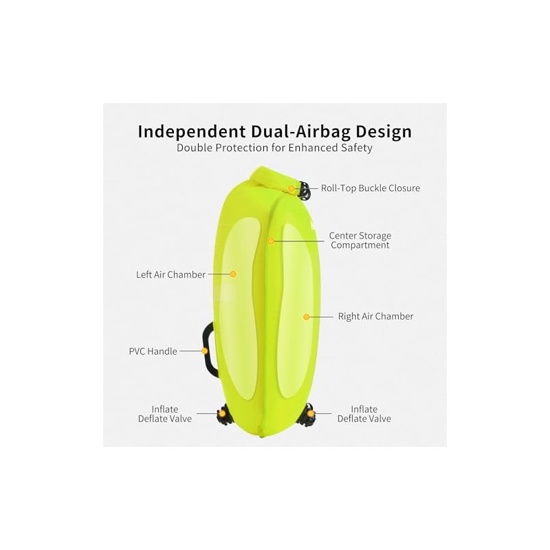 Naturehike 25L Bolsas impermeables secas - Saco impermeable con tapa