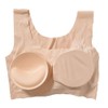ONDY Bra Insert Pads 2 Pairs, Round Breast Enhancers,Invisible Bra