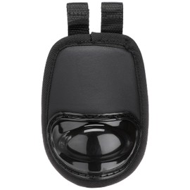 ZETT BLM8A Baseball Hard/Soft Softball Throat Guard, Black