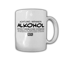 Attention Men Alcohol Female Hormones Car Driving Torkeln Cup #29130