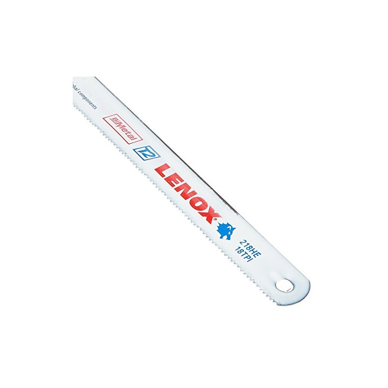 LENOX Tools Hacksaw Blade, 12-inch, 18 TPI, 2-Pack (20160T218HE)
