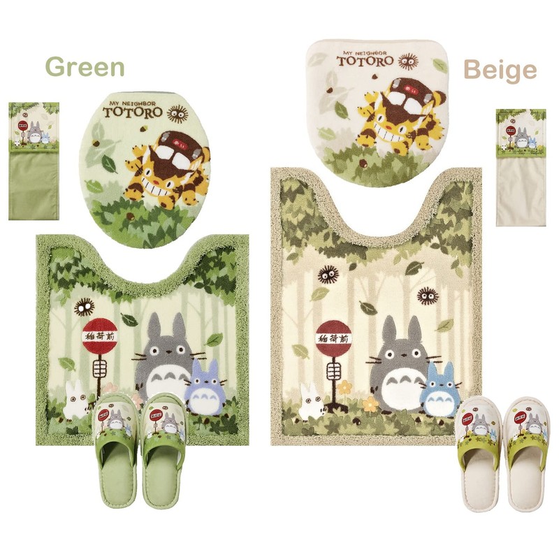 Senko 37147 My Neighbor Totoro Nakama Long Toilet Mat, Approx.