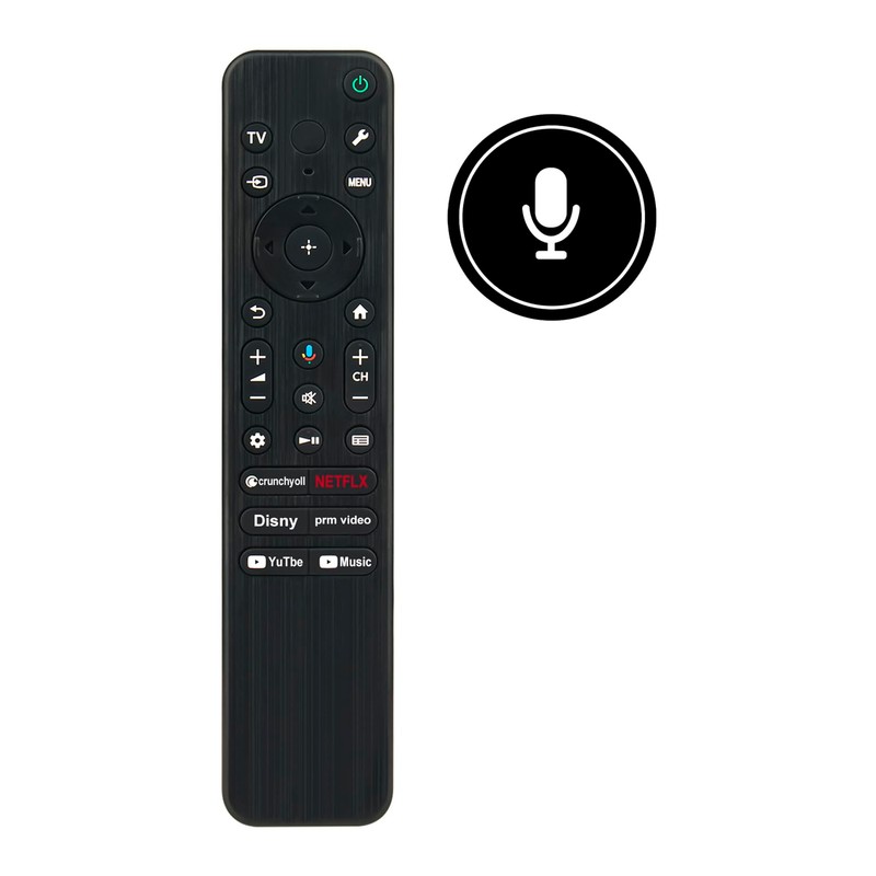 RMF-TX811U Replacement Voice Remote Control Compatible for Sony Bravia KD-65X77CL
