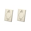 MAYITOP (2) Central Vacuum Wall Hose Inlet Almond Beige for