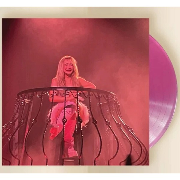 Feather by Sabrina Carpenter (Vinyl, 2024. 7" Pink GLITTER. In