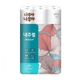 Namuya 30 rolls Soft, water-soluble 3-layer bidet / 나무야 30롤 물에잘녹는 부드러운 물에녹는 3겹 비데
