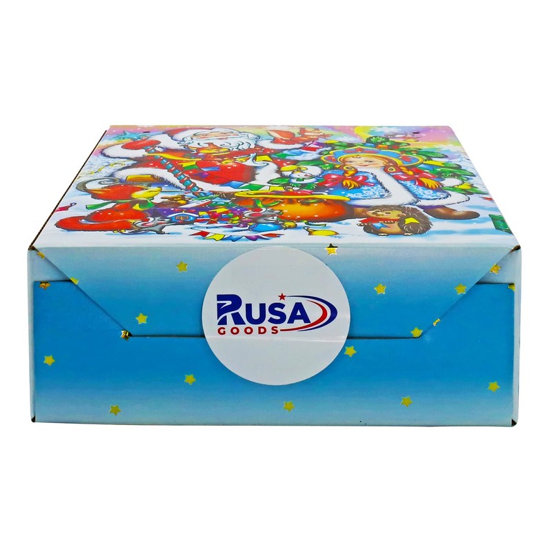 RUSA New Year's Candy Gift Russian Candy Mix Box -