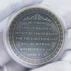 Lion Religious Challenge Coin - Psalm 31:24 & Joshua 1:9