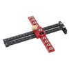 Handle Punch Locator Aluminum Alloy Drill Guide Locator Wood Drilling