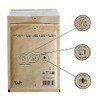 Global Pack Brown Bubble Envelopes Bubble Mailers 3/C 170 x