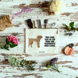 Mr. & Mrs. Panda S Make-Up Bag Dog Great Dane, White, M Schminktasche, Hand drawn