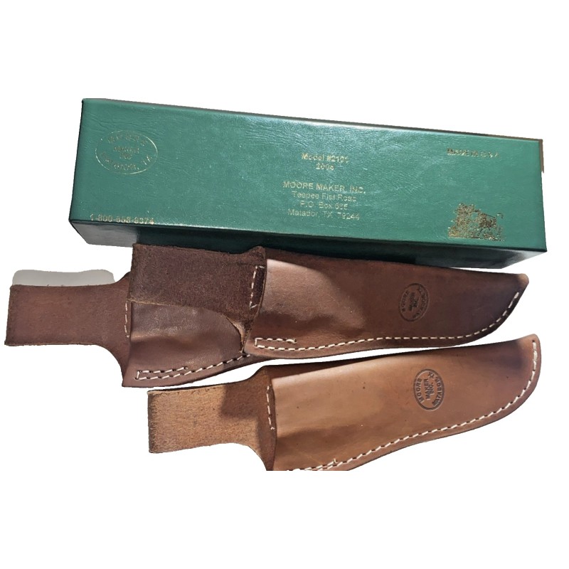 Moore Maker Lot of 3 Moore Maker Replacement Knife Sheaths