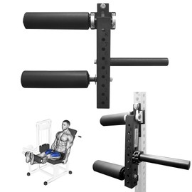 AHTAPFON Power Rack Mounted Leg Extension and Curl Machine Fit for18mm Aperture Adjustable Leg Extension Attachment for Home Gym, Leg Extensions Fitness Equipment for Leg Muscle Training