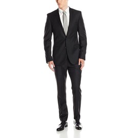 Adam Baker Men's 201 Classic Fit Suit Jacket, Black, 40R