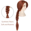 Miss U Hair Long Reddish Brown Braided Wig Cosplay Party