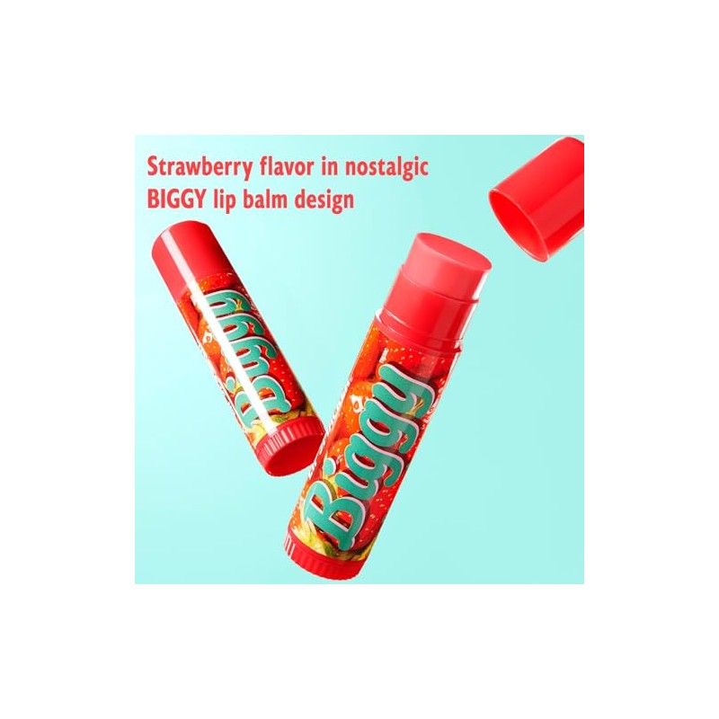 Lip Smacker Bálsamo Labial Biggie - Fresa