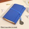 Leather Binder Notebook Leather Journal Notebook Refillable Writing Journal Diary