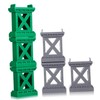 STOBAZA 24 Pcs Train Track Toys Bridge Support Train Track