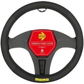 EASY MOMO MOMO Steering Wheel Cover Steering Wheel Cover ITALY Italy Milan Black